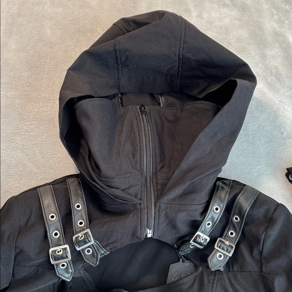 NWT Killstar The Watcher Coat Jacket Black Size XXL - Picture 7 of 16